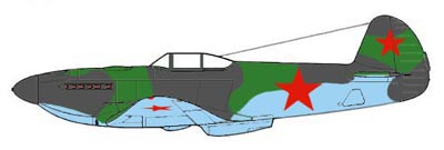 Скачать Чертежи авиамодели ЯК-3