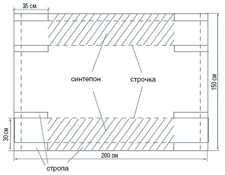 самодельный гамак