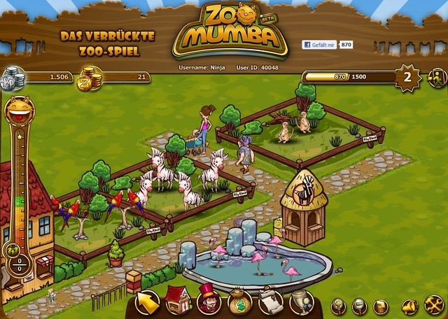 Online игра Zoomumba