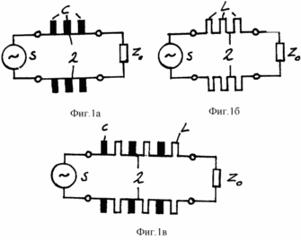 принципиальная схема предлагаемых в изобретении устройств для бесконтактной передачи электрических сигналов и/или энергии.